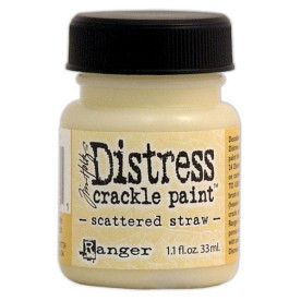 Краска-кракелюр Scattered Straw от Tim Holtz