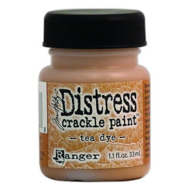 Краска-кракелюр Tea Dye от Tim Holtz