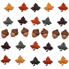 Набір ґудзиків Fall Medley від Dress It Up, 28 шт