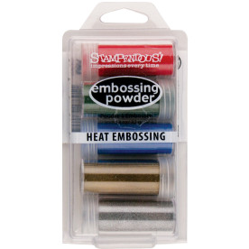 Набор пудр для эмбоссинга Holiday от Stampendous