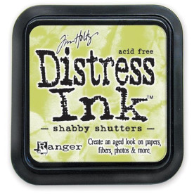 Краска для штампинга Distress Pad - Shabby Shutters от Tim Holtz