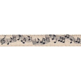 Хлопковая лента Music Note от Creative Impressions, 10 мм, 90 см