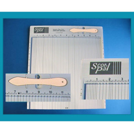 Доска для биговки с разметкой в дюймах от Scor-Pal, 30х30 см