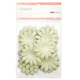 Набор цветочков мятного цвета от Kaisercraft, 5 см, 25 шт
