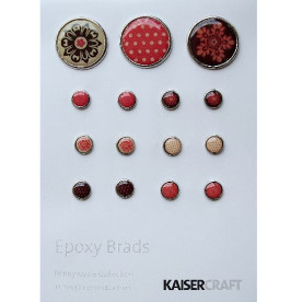 Набор брадсов Pennyroyale от Kaisercraft, 15 шт