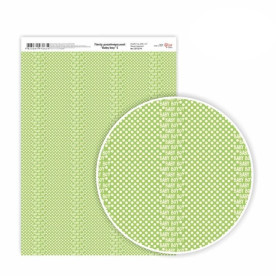 Папір дизайнерський односторонній Вaby boy 5, 21х29,7 см, глянцевий, 250 г/м2, ROSA TALENT