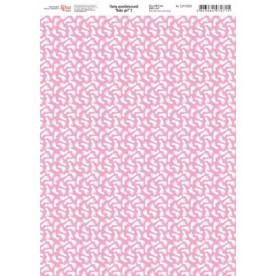 Папір дизайнерський односторонній Вaby girl 3, 21х29,7 см, глянцевий, 250 г/м2, ROSA TALENT