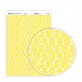 Папір дизайнерський односторонній Floral garden 6, 21х29,7 см, глянцевий, 250 г/м2, ROSA TALENT