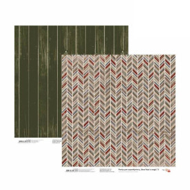 Бумага для скрапбукинга New Year's magic 5, двосторонняя, 30,48х30,48 см, 200г/м2, Rosa Talent