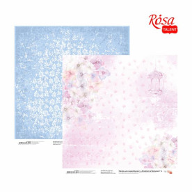 Бумага для скрапбукинга Emotion & Romance 4 двусторонняя 30,48х30,48см 200г/м2 ROSA TALENT