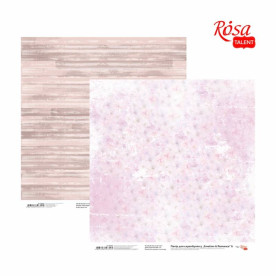 Бумага для скрапбукинга Emotion & Romance 6 двусторонняя 30,48х30,48см 200г/м2 ROSA TALENT