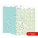 Бумага дизайнерская двусторонняя матовая, Нежность цветов 6, 21х29,7 см, 200 г/м2, Rosa Talent