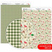 Бумага дизайнерская двусторонняя матовая Christmas 6, 21х29,7 см, 200 г/м2, Rosa Talent