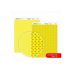 Папір дизайнерський двосторонній матовий, Color style 3, 21х29,7 см, 200 г/м2, Rosa Talent