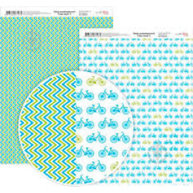 Папір дизайнерський двосторонній матовий, Color style 5, 21х29,7 см, 200 г/м2, Rosa Talent