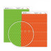 Папір дизайнерський двосторонній матовий New Year 4, 21х29,7 см, 200 г/м2, Rosa Talent