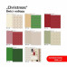 Набор дизайнерской бумаги, Christmas, А4, 200 гр, 8 л, двухст, матовый, Rosa Talent