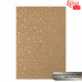 Крафт бумага с тиснением Silver Drops, 21х29,7см, 225 г/м2, ROSA TALENT