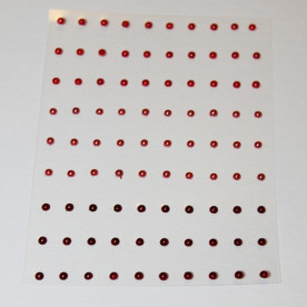 Набір напівперлин в червоних тонах, 3 мм, 90 шт