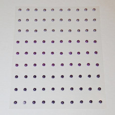 Набор полужемчужин в фиолетовых тонах, 3 мм, 90 шт