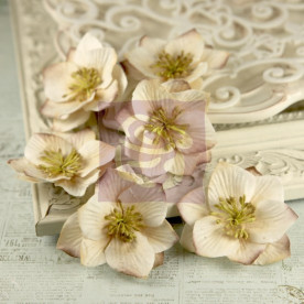Набор бежевых цветочков Eminence от Prima, 6 шт