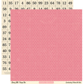 Двосторонній папір для скрапбукінгу Recipe Box 30х30 см від October Afternoon