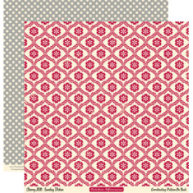 Двосторонній папір для скрапбукінгу Sunday Dishes 30х30 см від October Afternoon