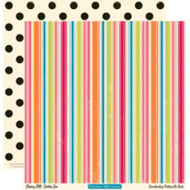 Двусторонняя бумага для скрапбукинга Cookie Jar 30х30 см от October Afternoon