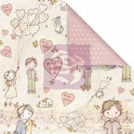 Двосторонній папір Sweet Valentine - Celebrate! 30х30 см від Prima