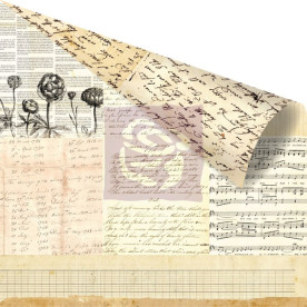 Двусторонняя бумага Wordsmith 30х30 см от Prima