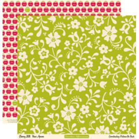 Двосторонній папір для скрапбукінгу New Apron 30х30 см від October Afternoon