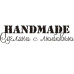 Акриловый штамп Handmade. Сделано с любовью. 5.8х1.5 см