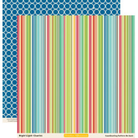 Двосторонній папір для скрапбукінгу Charles 30х30 см від October Afternoon