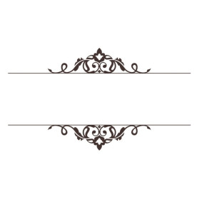 Акриловый штамп Рамка прямоугольная, 10,0х1,2 см