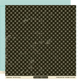 Двосторонній папір для скрапбукінгу KM Building 30х30 см від October Afternoon