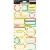 Лист наклеек Ducks Label Stickers , October Afternoon