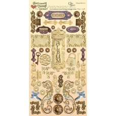 Набір наклейок Vintage Hardware від Crafty Secrets, 15x30 см