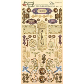 Набор наклеек Vintage Hardware, Crafty Secrets, 15x30 см