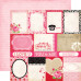 Двусторонняя бумага Journaling Cards Romantic 30х30 см от Echo Park