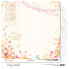 Двосторонній папір для скрапбукінгу Bokeh 30х30 см від Glitz Design