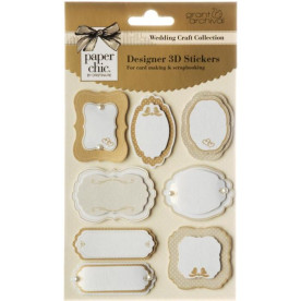 Набір наклейок Gold Frame від Grant Studios, 8 шт