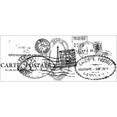 Акриловый штамп Postmarks, Kaisercraft, 13х5 см