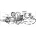 Акриловый штамп Postmarks, Kaisercraft, 13х5 см