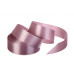 Атласна стрічка, рулон, #91, колір блідо-рожевий, 25 мм, 23 м