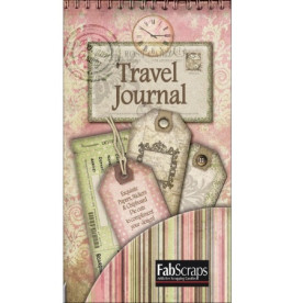 Набор для журналинга Timeless Travel Journal Tags 12 страниц, размер 20х10см от Fabscraps