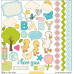 Лист двосторонніх вирубування 30х30 Ducks Die-cut Shapes від October Afternoon