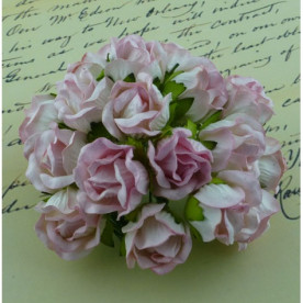 Набор бутонов диких розочек нежно-розового цвета, 2 см, 5 шт