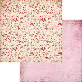 Двосторонній папір для скрапбукінгу Butterfly Kisses 30х30 см від Basic Grey