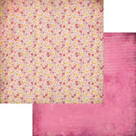 Двосторонній папір для скрапбукінгу Sweet Nothings 30х30 см від Basic Grey