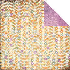 Двусторонняя бумага для скрапбукинга Moonstone 30х30 см от Basic Grey